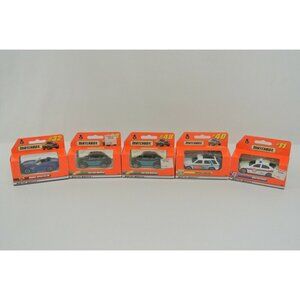 Matchbox Lot of 5 Diecast Vehicles VW Beetle Dodge Viper BMW 1998 Mattel China